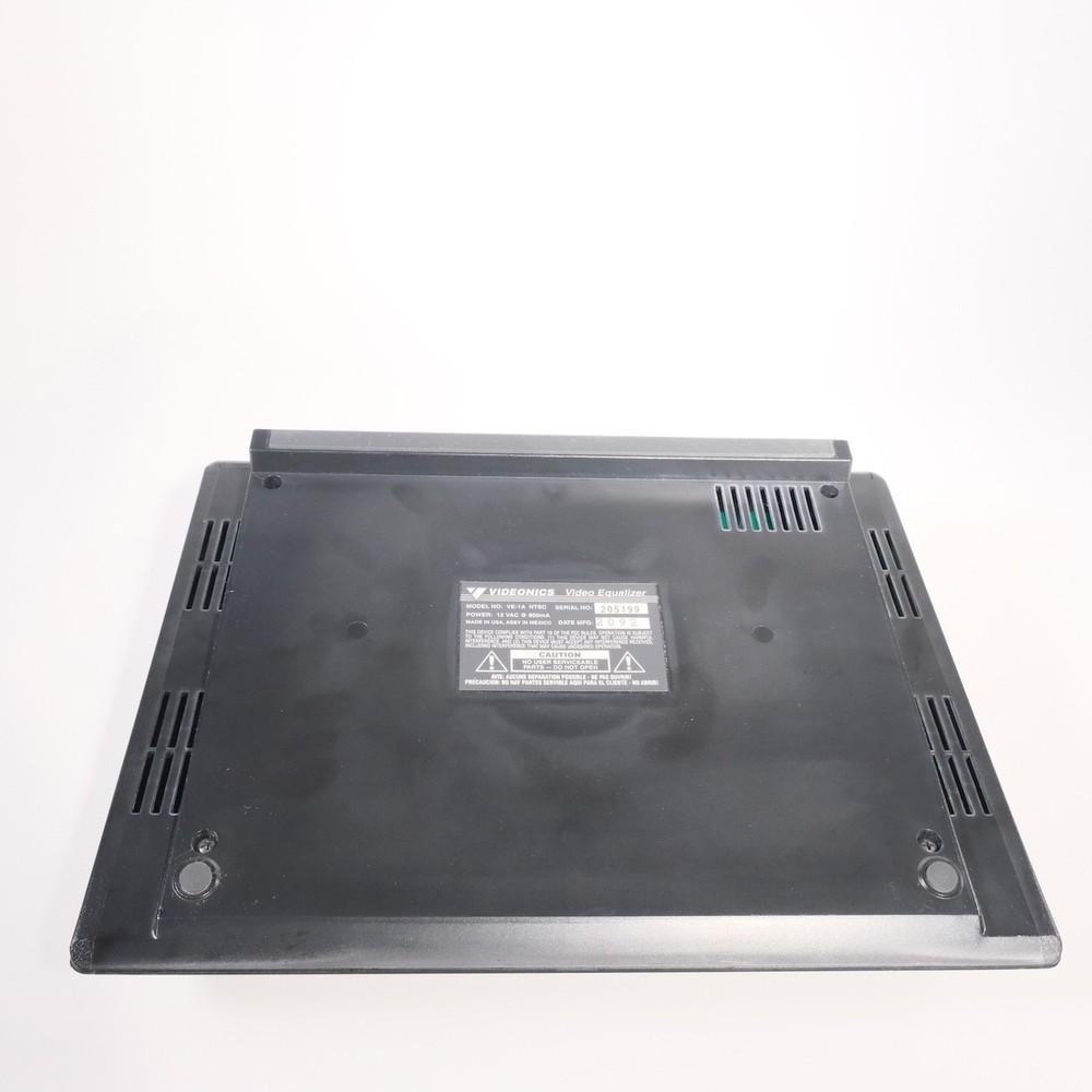 VIDEONICS VIDEO EQUALIZER Model VE-1A NTSC audio video processor very clean!