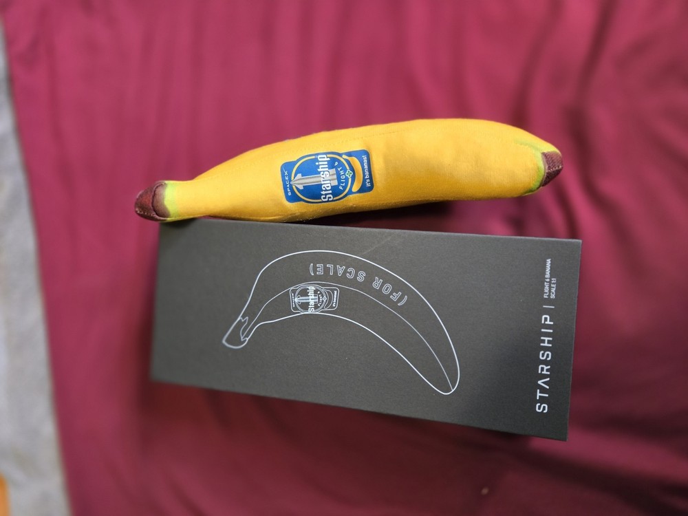 Space X Flight 6 Banana Plush