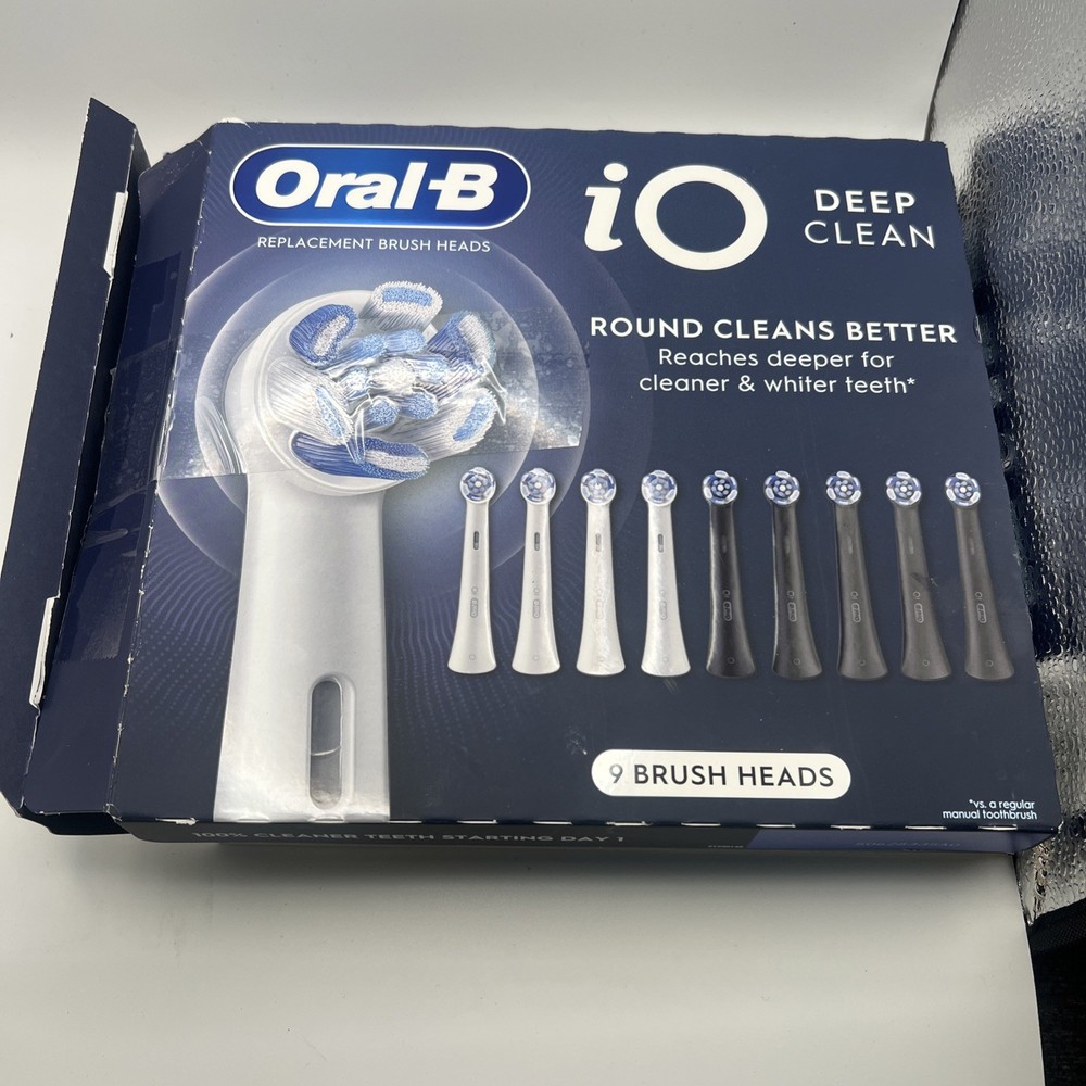 Oral B Io Deep Clean Brush Heads (Complete Set)