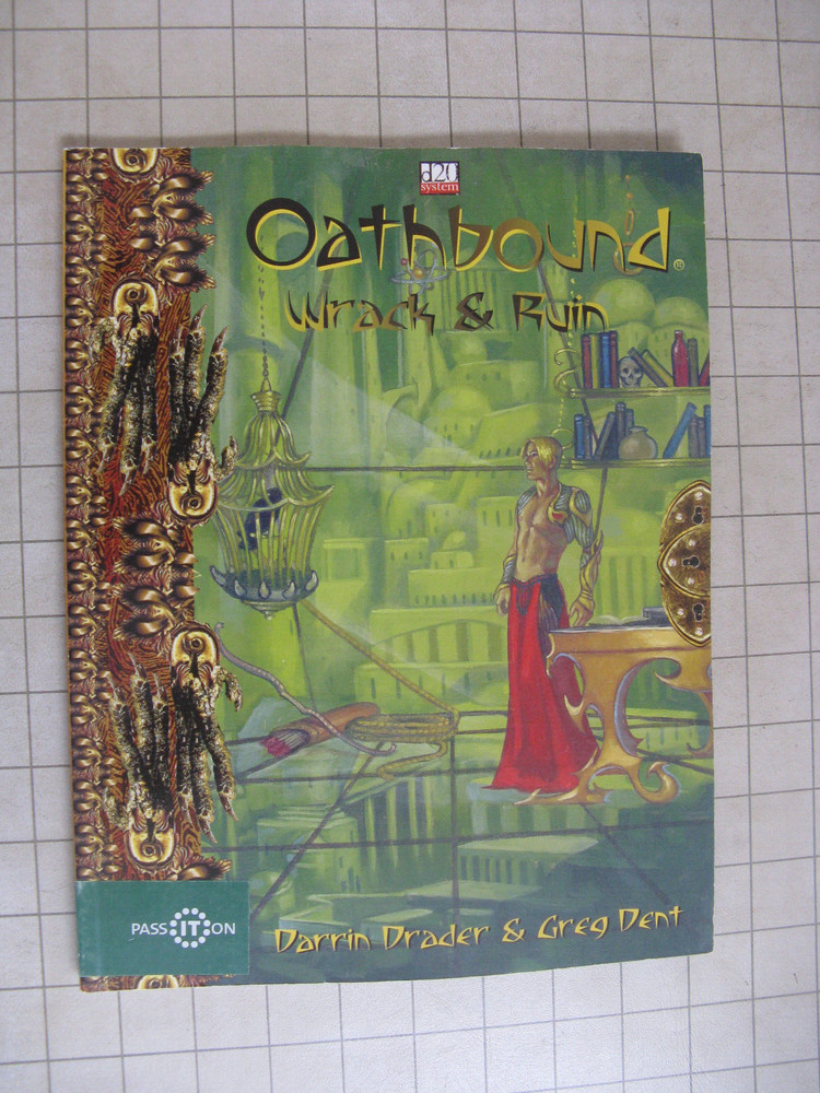 OATHBOUND WRACK & RUIN d20 D&D 3E D&D Dungeons & Dragons Bastion Press