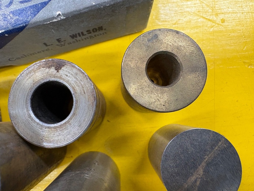 Display box Wilson Tools Gages Accurate Uniform Handload Ammo Vintage reloading