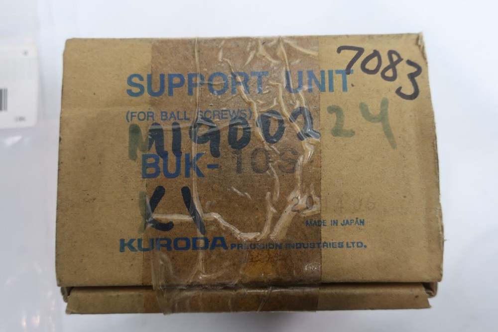 Kuroda BUK-10S Ball Screw Support Unit