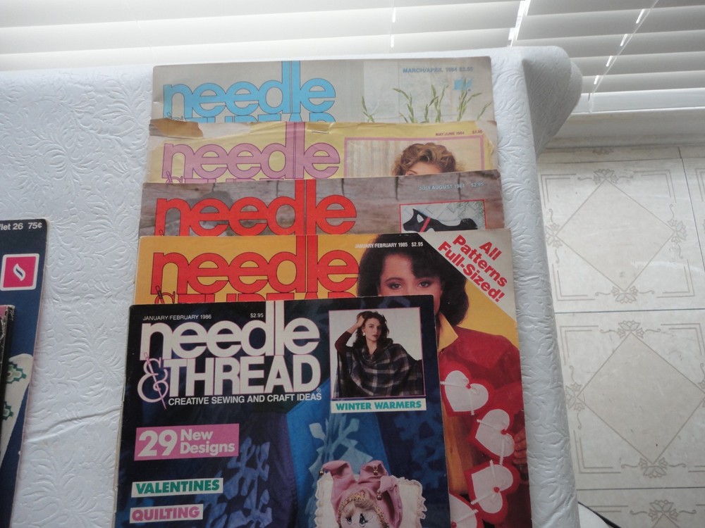 NEEDLE & THREAD Vintage Craft Magazines