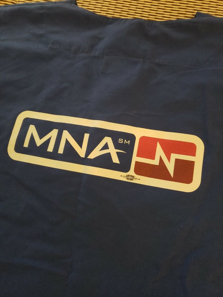 Spectrum Nurses Scrubs - Massachusetts Nurses Association MNA - Large NWT