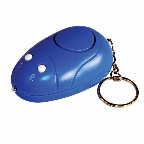 Keychain Personal Panic Alarm Light Pepper Spray Combo Self Defense