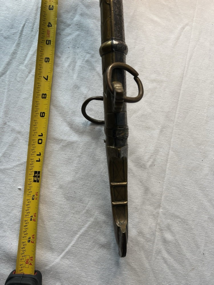 Moroccan Dagger with Ornate Scabbard