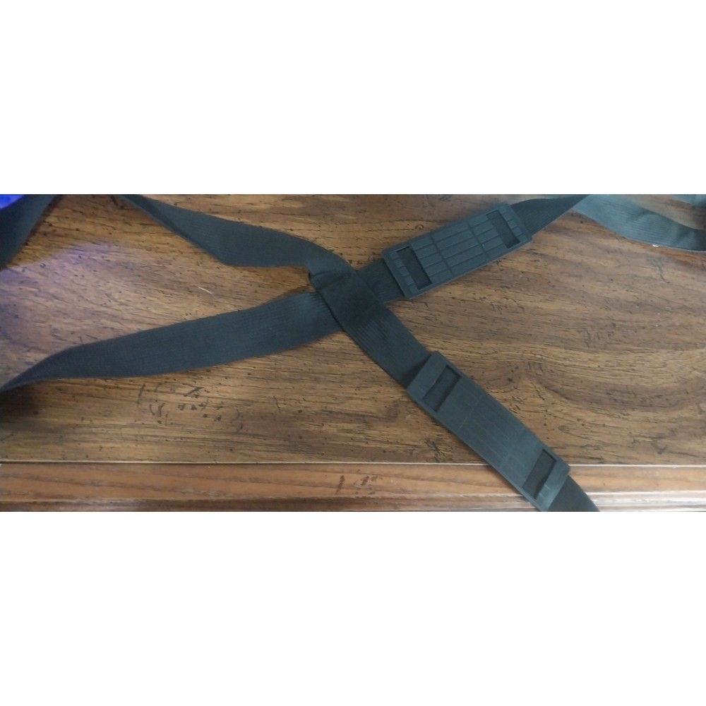 Office Up Standing Laptop Brace Field Engineer Support Harness Black Adjustable