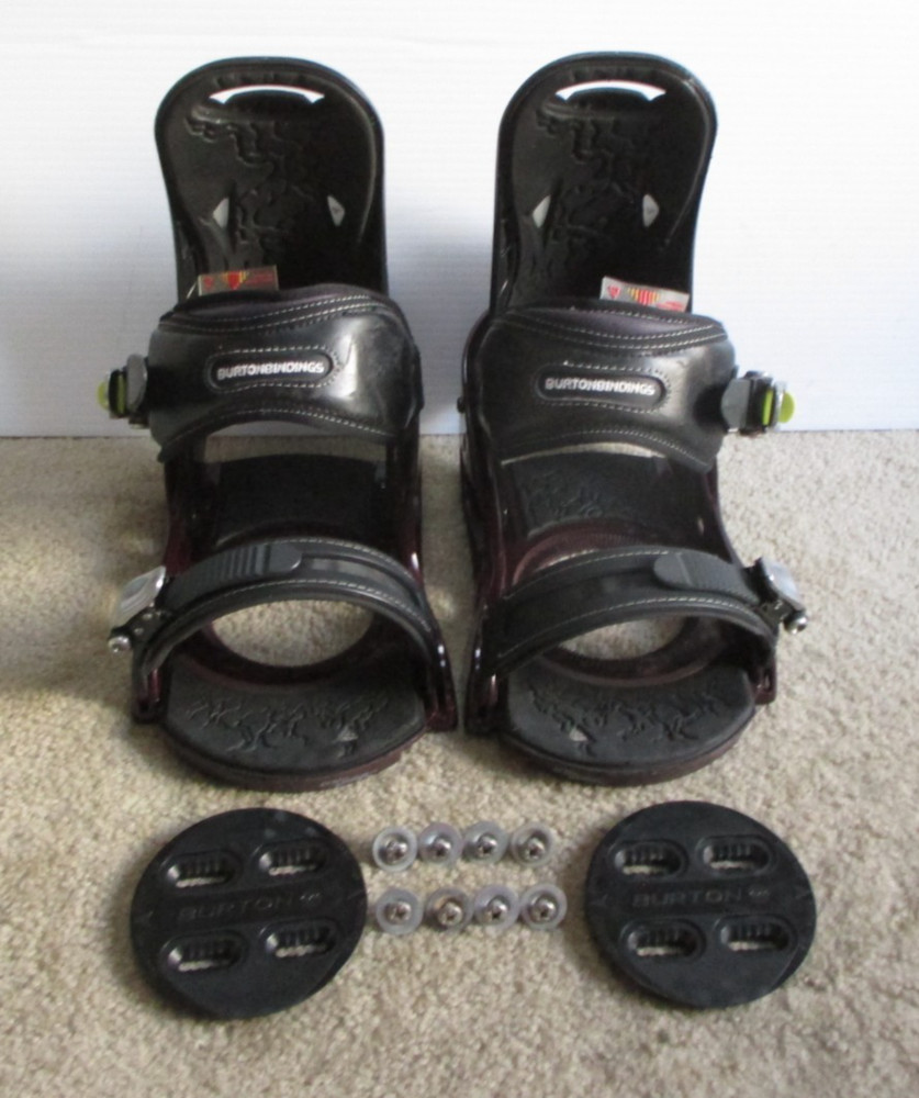 Burton Mission Snowboard Bindings Size Large