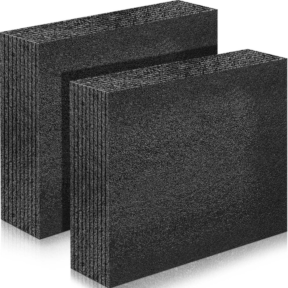 2 Pcs Customizable Polyethylene Foam Packing Inserts for Cases Thick Polyethy...