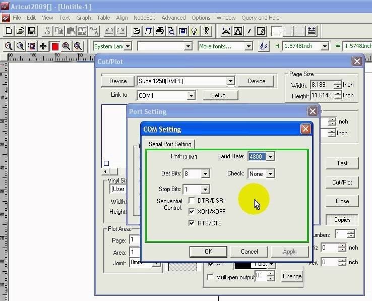 ARTCUT 2009 SOFTWARE VINYL CUTTER PLOTTER - PRO SIGN MAKING
