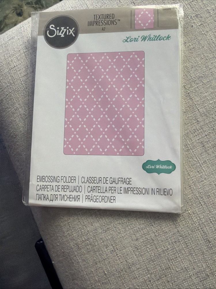 BIG SHOT EMBOSSING FOLDER - MULTIPLE VARIETIES - FREE SHIPPING!