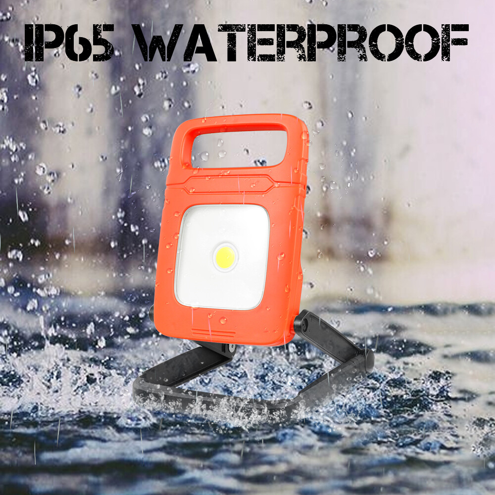Portable COB LED Work Light USB Rechargeable Flood light Camping Emergency Flash