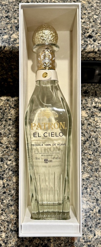 Patron EL Cielo Tequila Bottle EMPTY BOTTLE