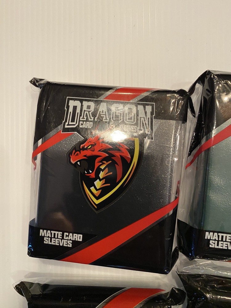 6-pack Dragon Shields 100CT Standard Size Deck Protector Classic Sleeves