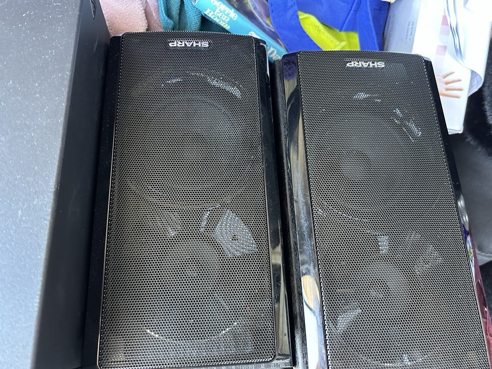 sharp 5 disc cd player With Remote