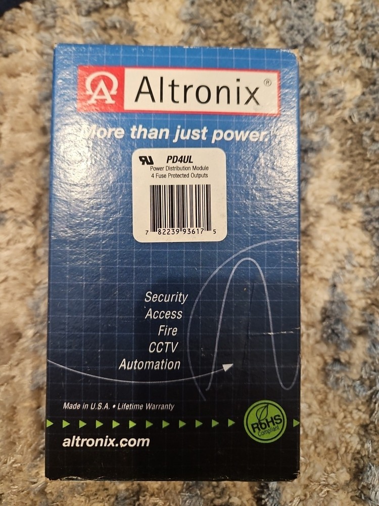 PD4UL Altronix Power Distribution Unit