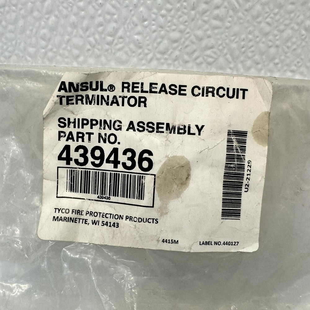Ansul 439436 Release Circuit Terminator