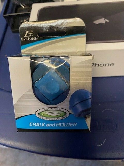 POOL Cue Tip  CHALK & HOLDER   NEW IN PACK