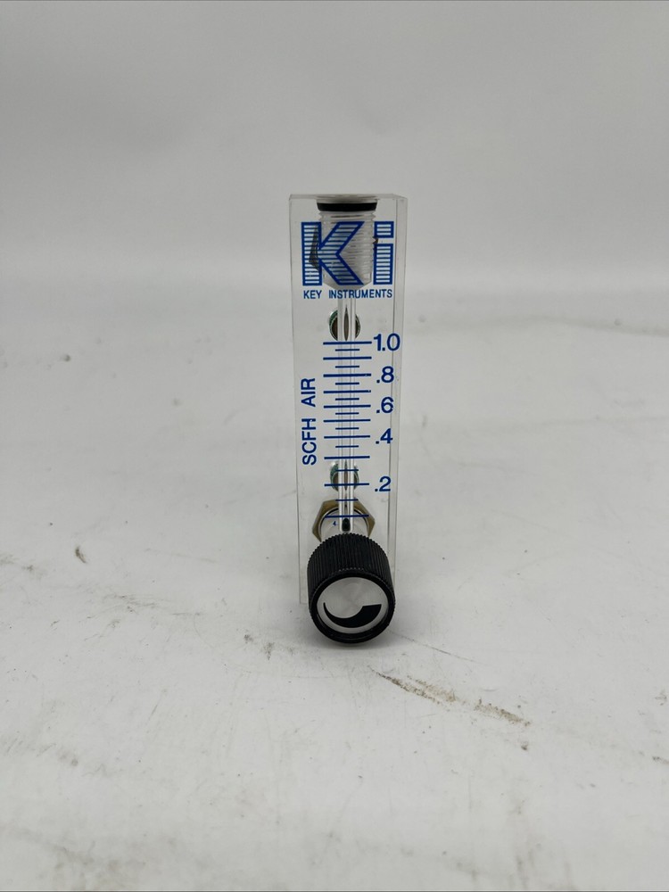Key Instruments SCFH Air Flow Meter 0.2-1.0