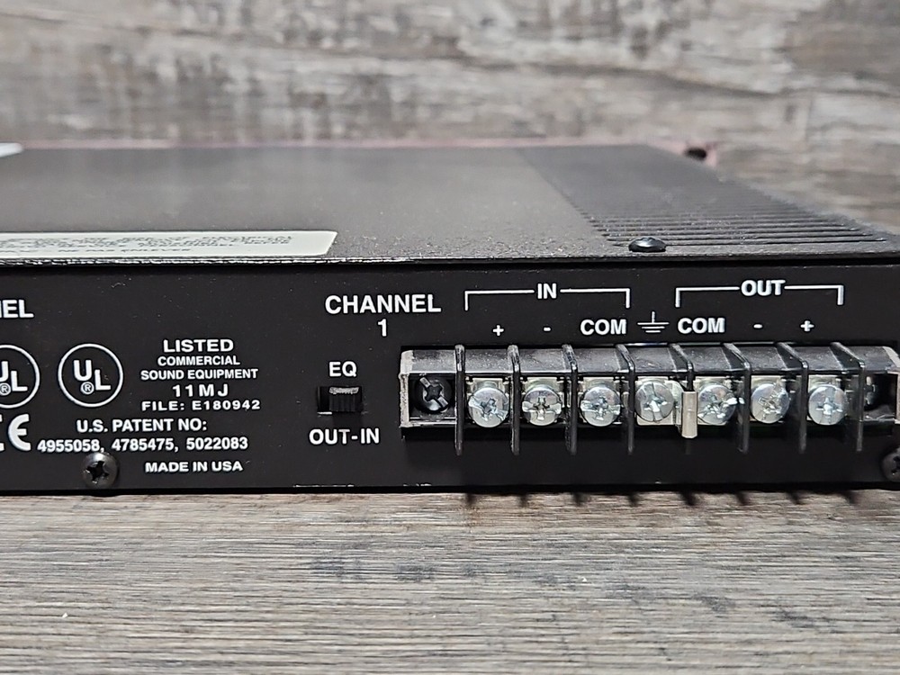 MicroAudio Micro Audio EQ Pod 2.0CQ Dual Channel 28 Band Programmable Equalizer