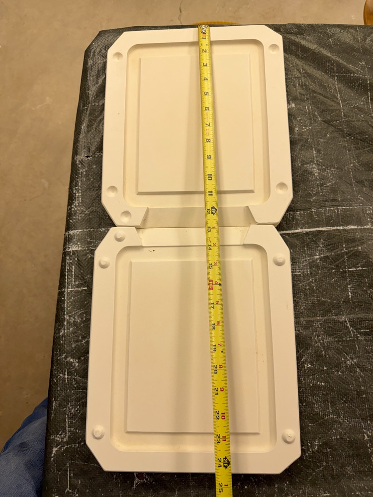 VINTAGE DUNCAN CERAMIC MOLD #DM-642A CHALKBOARD