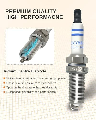 Set of 6 Spark Plugs Iridium Plug for BMW E60 E83 E85 E90 X5 Replace OEM 158253