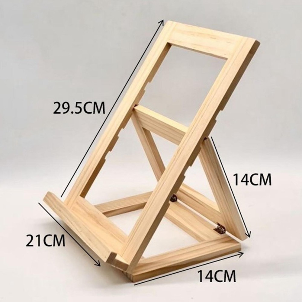 Artwork Tabletop Wooden Easel Stand Multipurpose Accessory Sturdy Adjustable