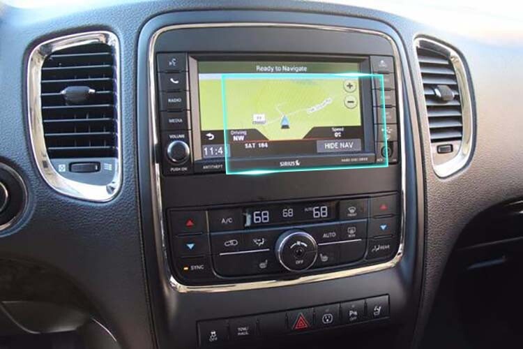 Crystal Clear Screen Protector for 2012 Dodge Durango Vehicle Navigation