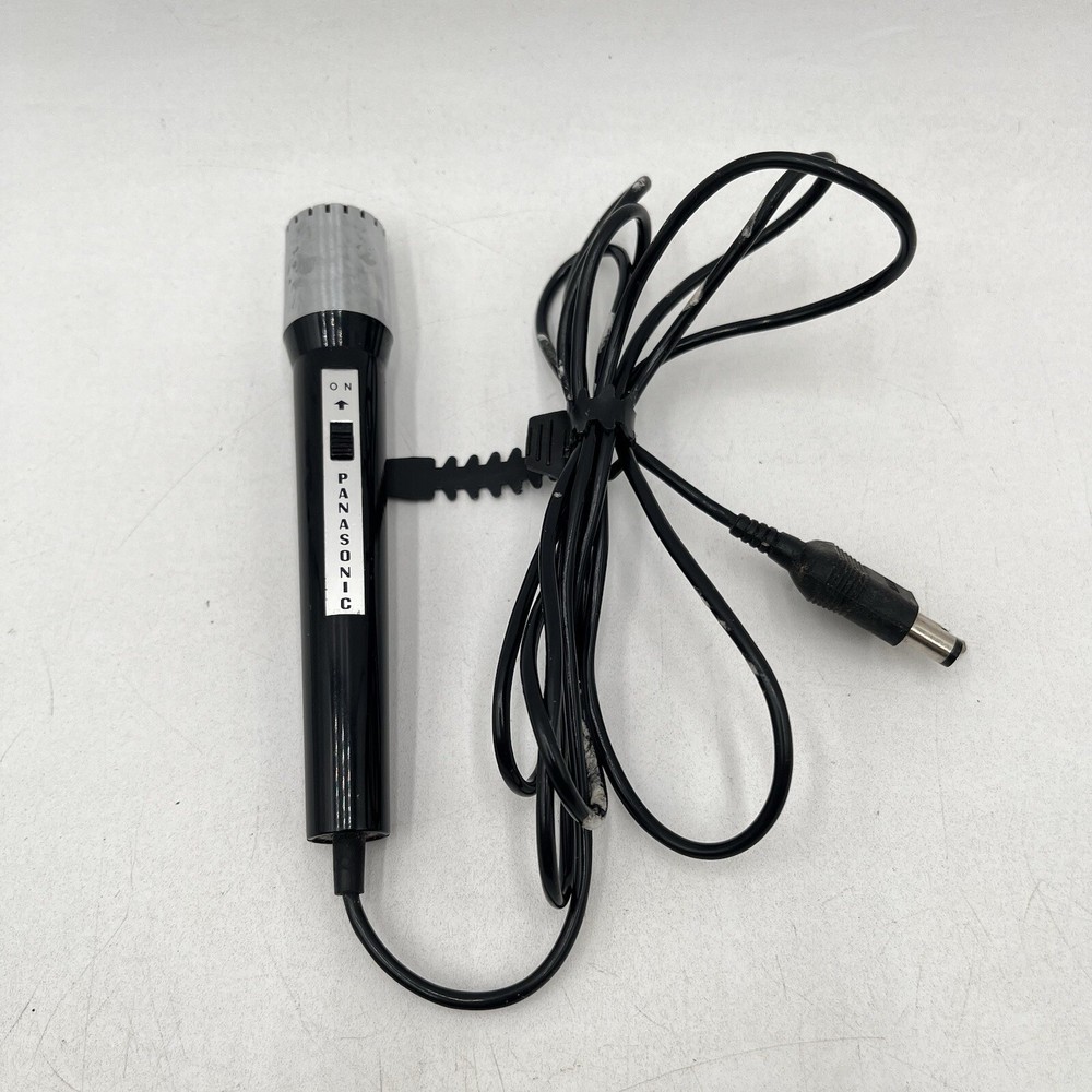 Panasonic WM-2200P Microphone for Dictation Recorder Untested As Is