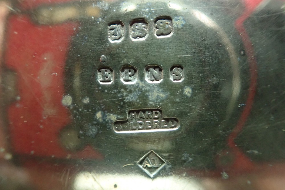 Antique Silver Creamer with Maker's Marks