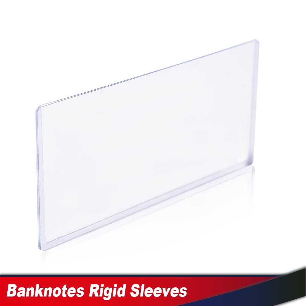 Fit For Modern Currency Notes Topload Holders 25 Banknotes Rigid Sleeves