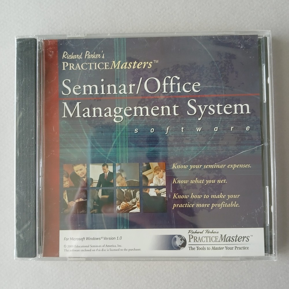 Richard Parker's Seminar/ Office Management System CD - New