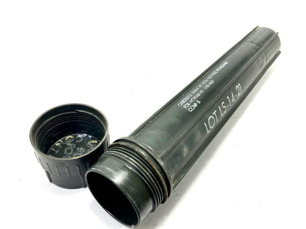 M1, M29 Plastic Mortar Container Case, Demil