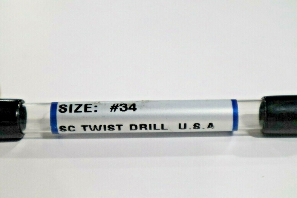 #34 CARBIDE DRILL, 2 FLUTE C493