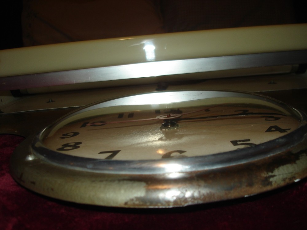 Vintage Big Smith Work Clothes Lighted Advertising Wall Clock Sign Clock Works