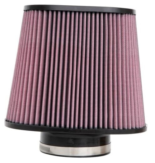 High-Flow Original Lifetime Universal Clamp-On Air Filter: High Performance,
