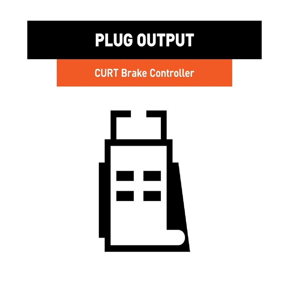 Curt 51333 Brake Control Harness, Packaged