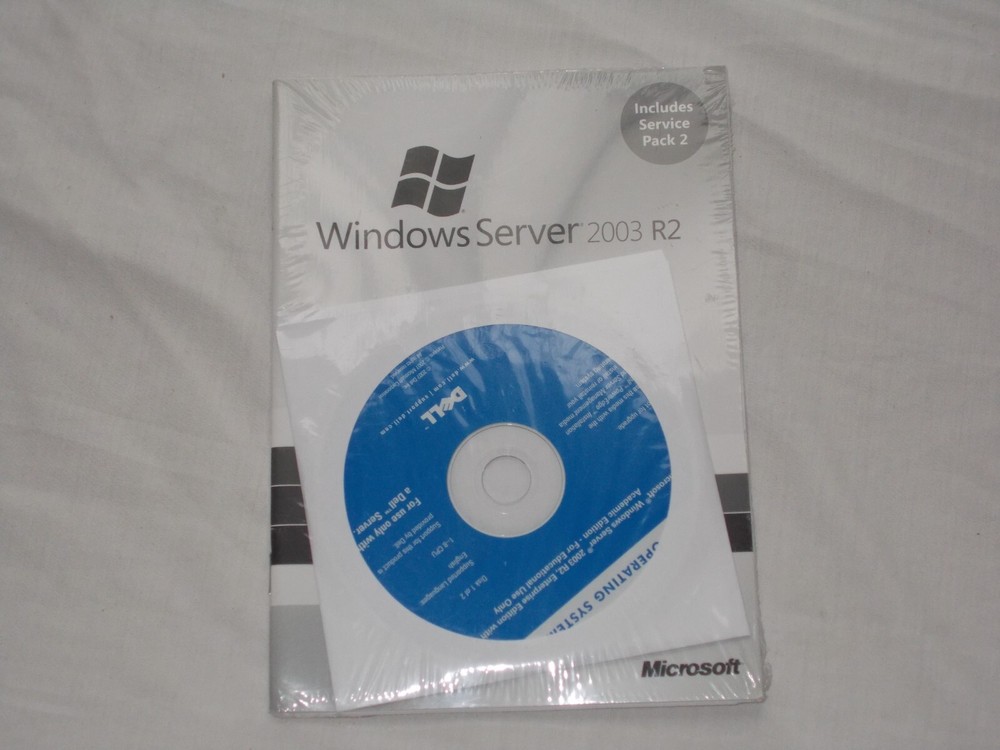Microsoft Windows Server 2003 R2 Enterprise Edition SP2 Academic Edition 1-8 CPU