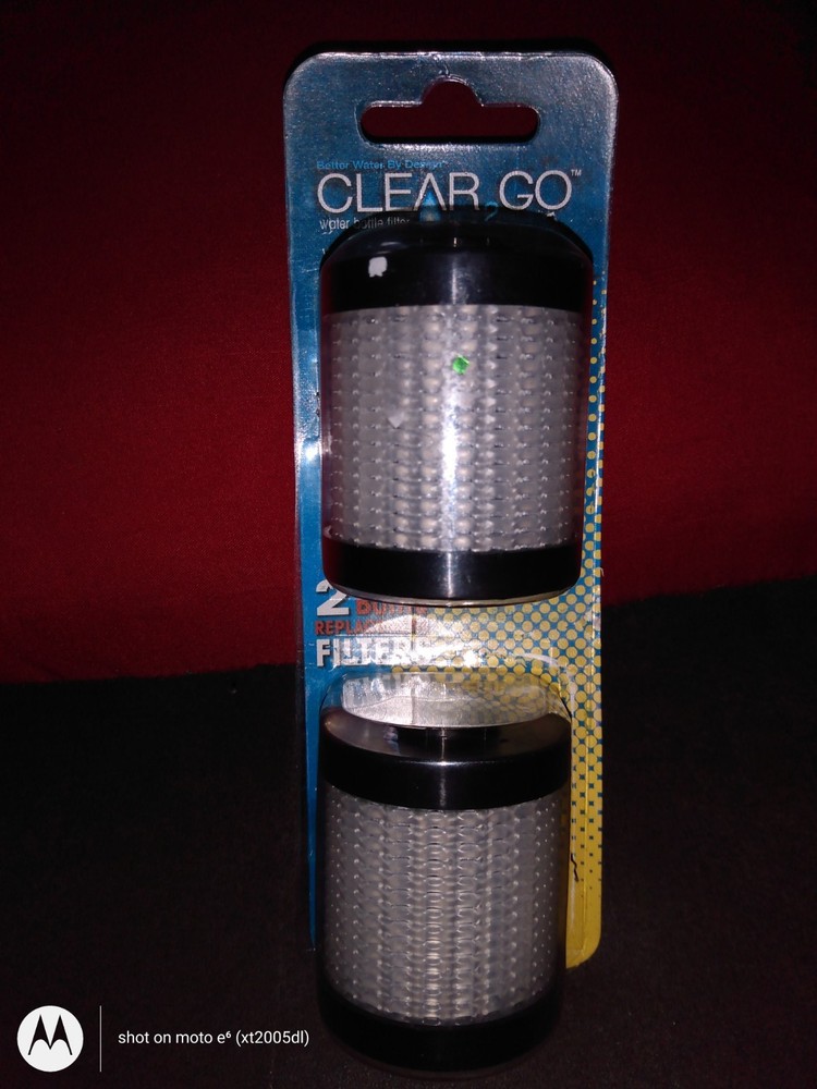 Clear2Go Water Bottle 2 Filters