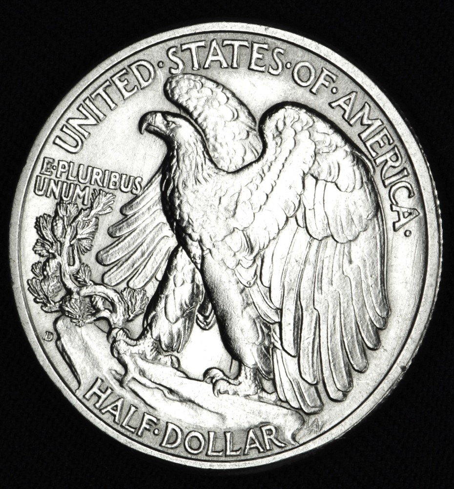 1942-d Liberty Walking Half. BU (Inventory A)