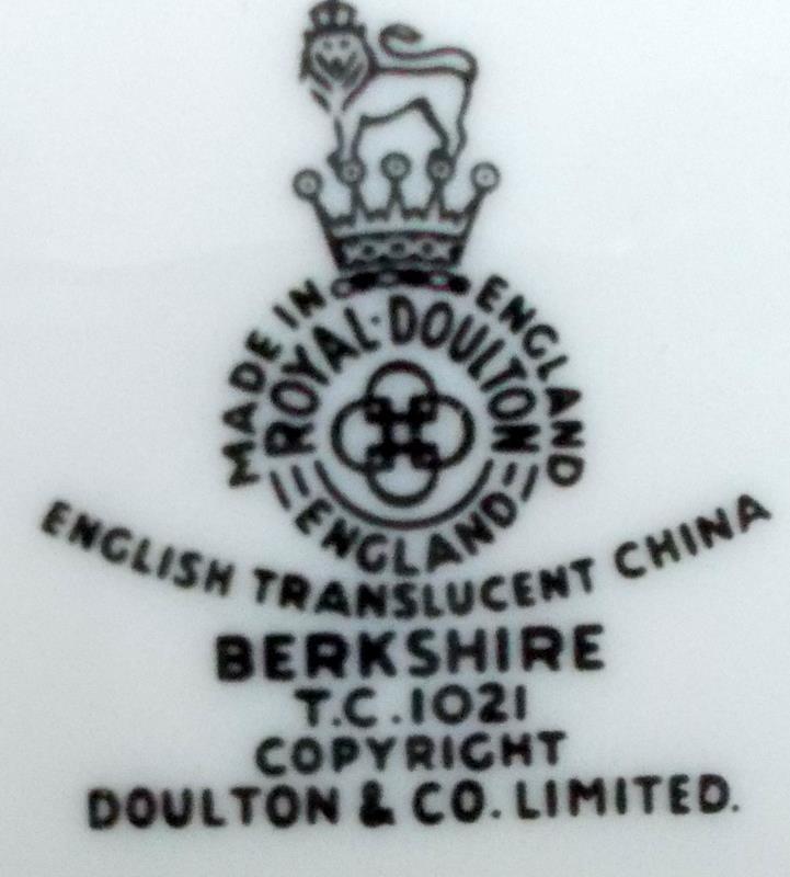 Royal Doulton Berkshire 5 Piece Place Setting TC1021