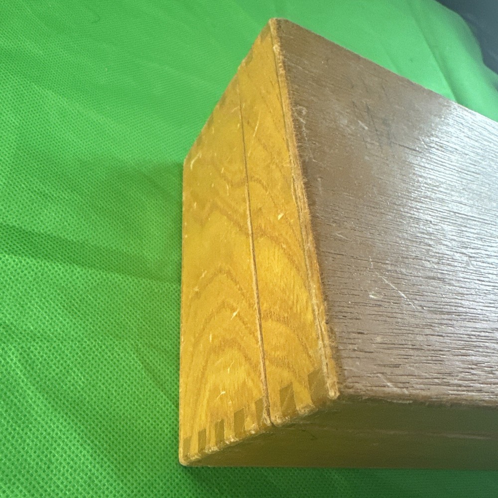 VINTAGE Toc Optics Student Microscope, In Wooden Box.