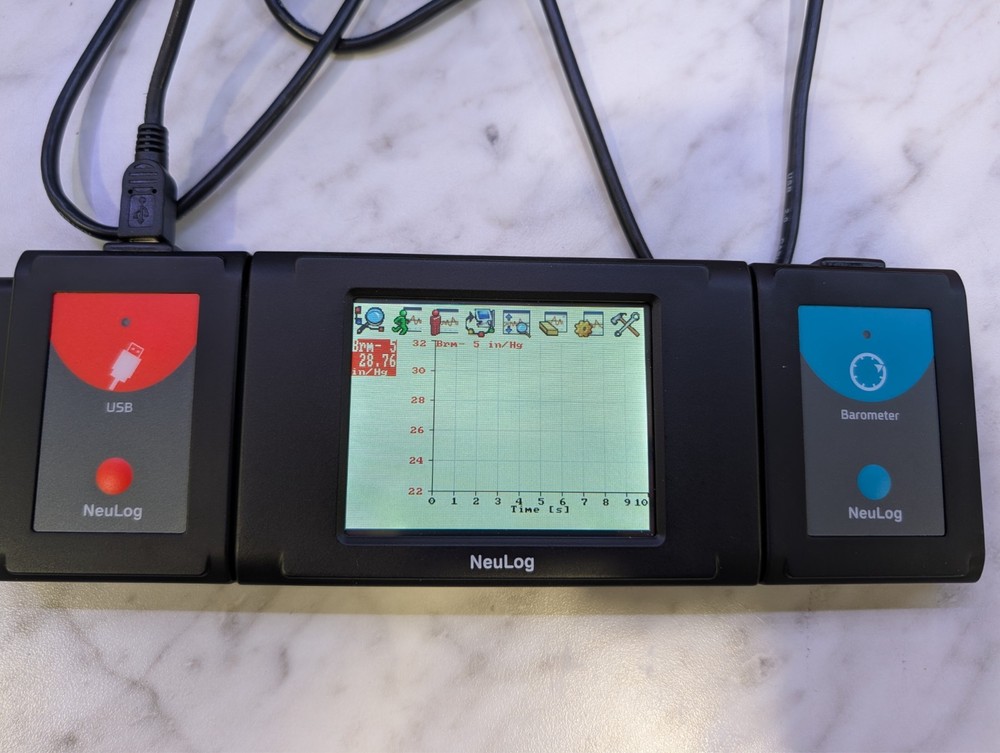 NeuLog 21 Sensor Complete STEM Lab Kit w/WiFi + Touch Logger+Pelican Case Tested