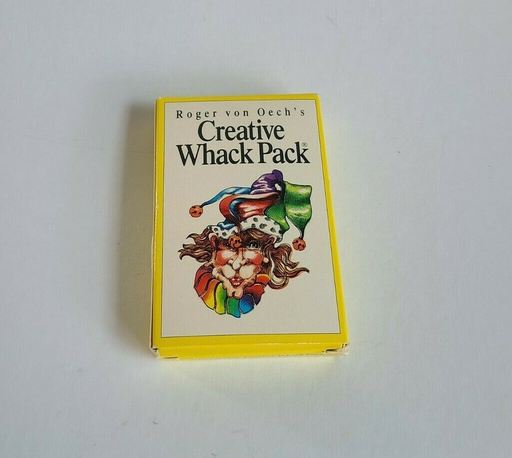 Creative Whack Pack Roger von Oech's -1992 Edition - Card Deck + Booklet