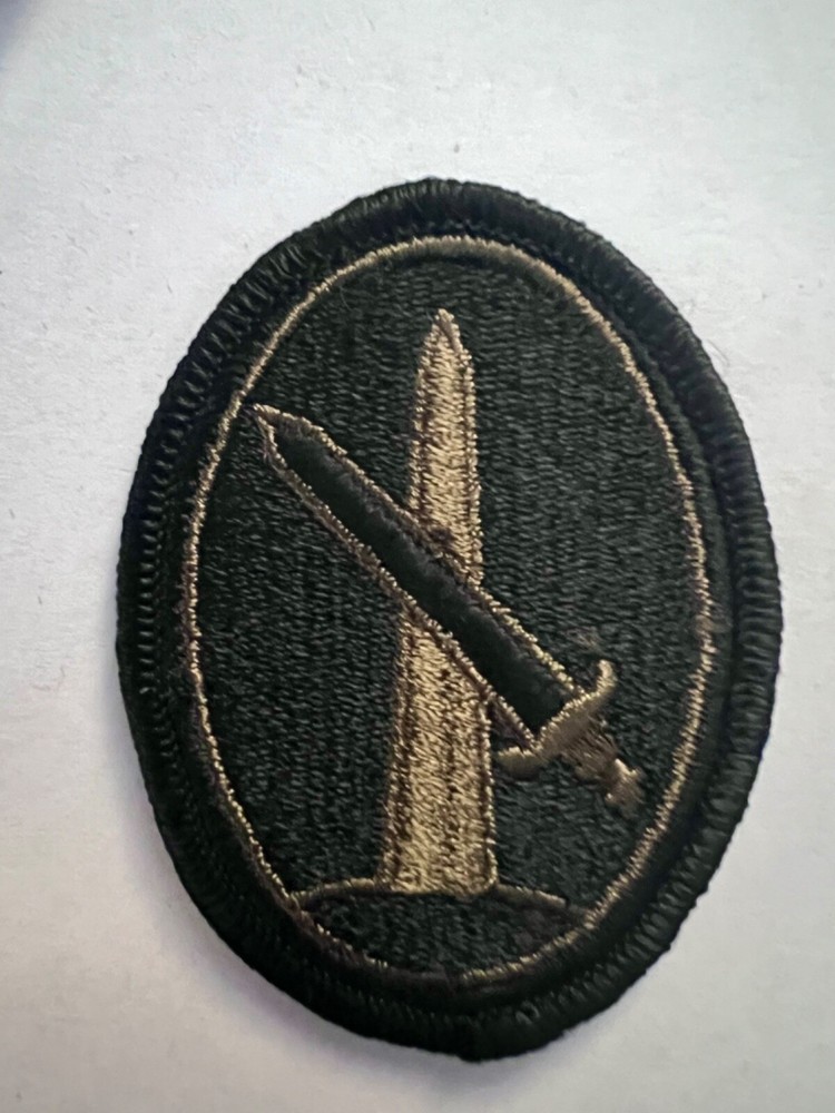 Military District of Washington DC Subdued Patch