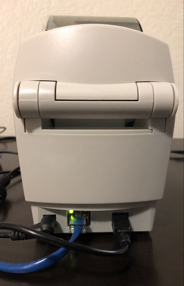 Tested! Zebra LP2824 Plus DT Label Barcode Printer. USB Ethernet PS Ex Cosmetic