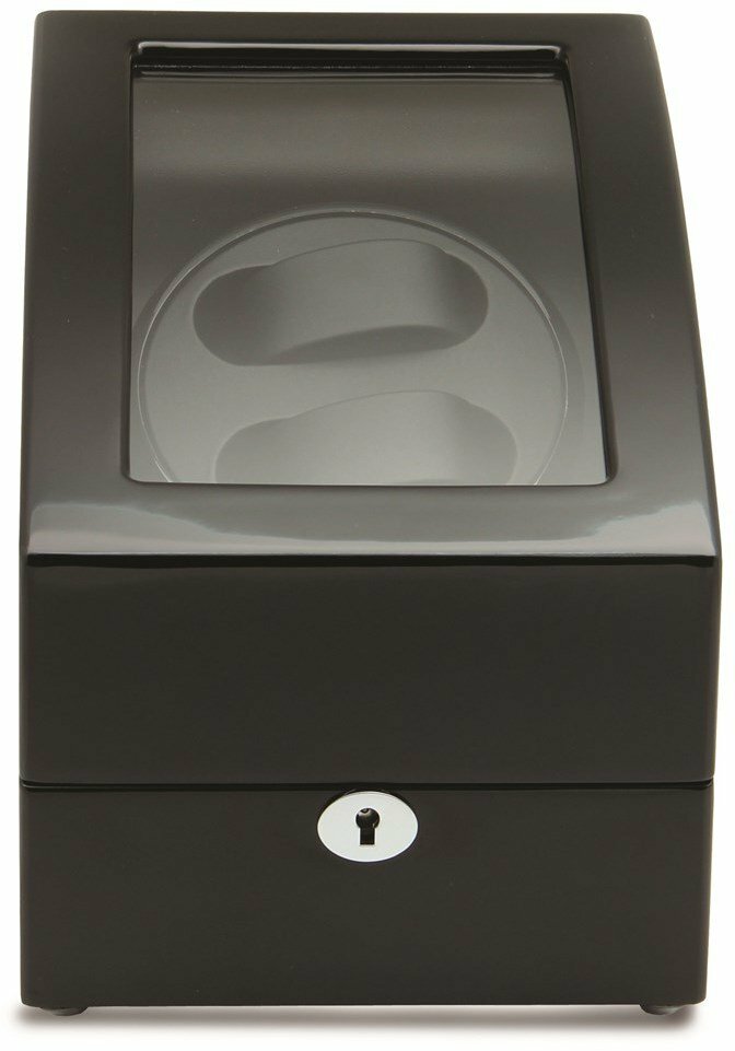 Rotations High Gloss Black Finish 2-Watch Winder