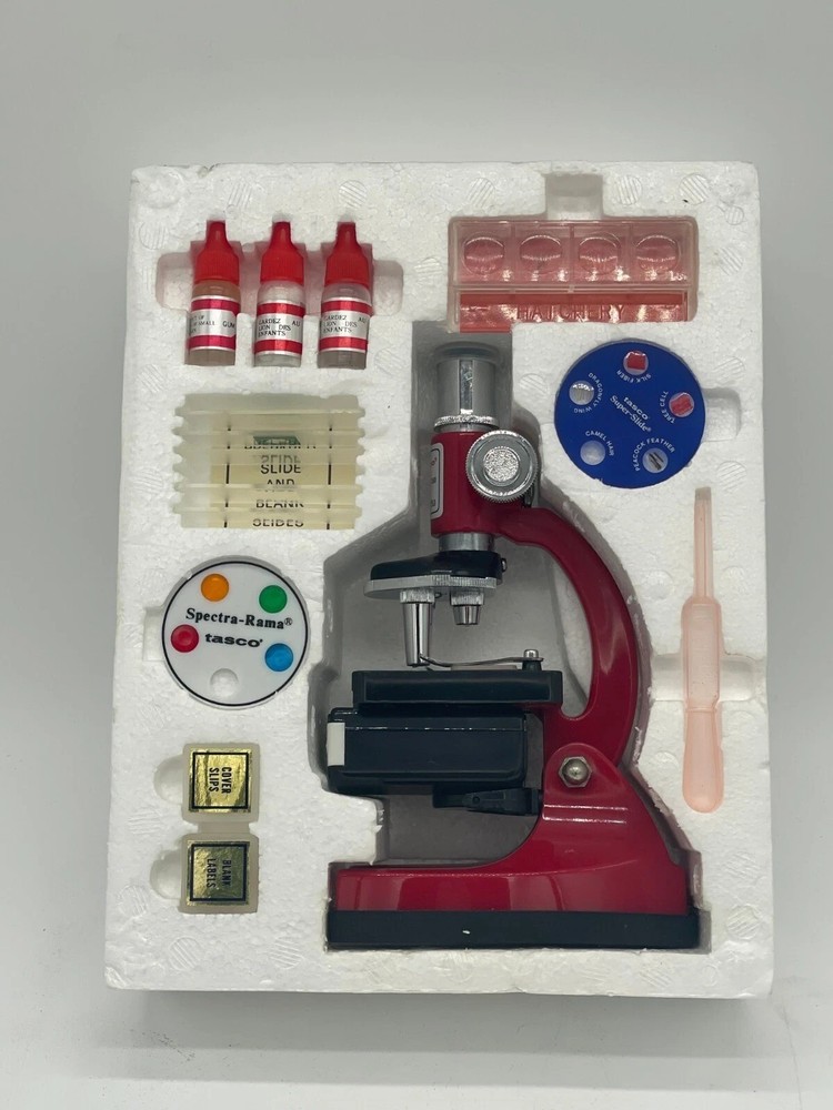Tasco 750 Power Microscope w/ Discovery Kit