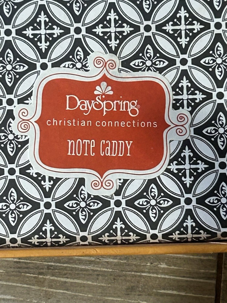 VTG DAYSPRING Note Caddy Psalm/Number Verses 150 Sheets 3 Note Pads Notes Lists