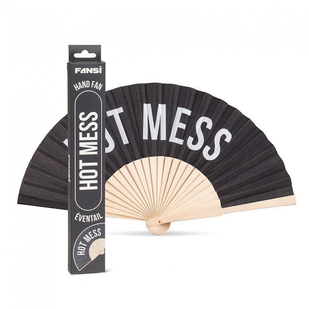Hot Mess Hand Fan